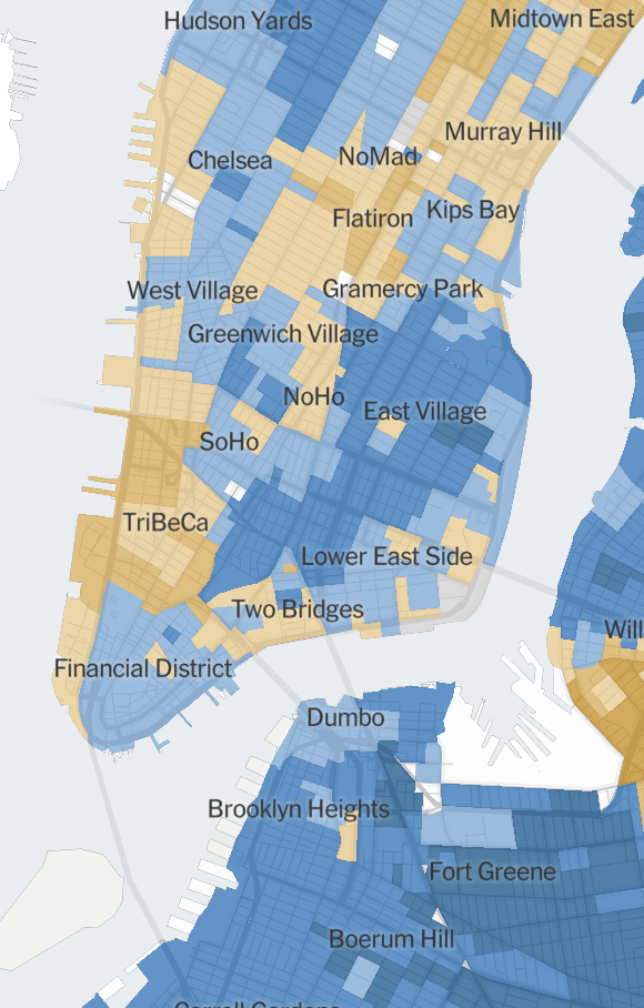 The Most Detailed Map of the N.Y.C. Mayoral Election